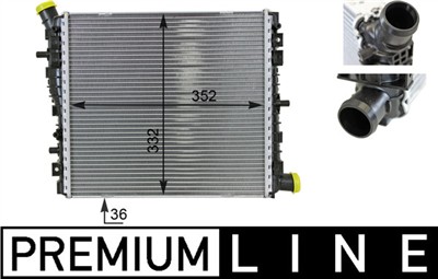 MAHLE ORIGINAL CR 78 000P Číslo výrobce: 376701261. EAN: 4057635080415.