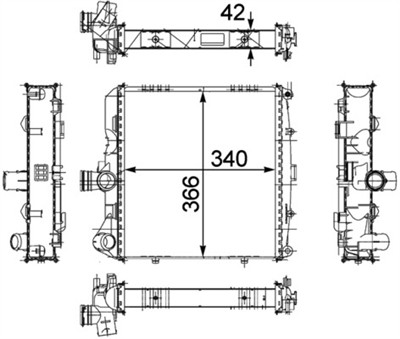 MAHLE ORIGINAL CR 817 000P Číslo výrobce: 376733671. EAN: 4057635089937.