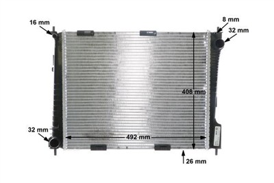 MAHLE ORIGINAL CR 841 000S Číslo výrobce: 8MK 376 735-141. EAN: 4057635090216.