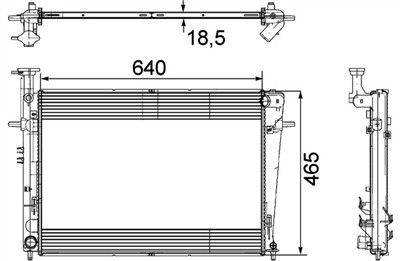 MAHLE ORIGINAL CR 908 000P Číslo výrobce: 8MK 376 745-611. EAN: 4057635090940.