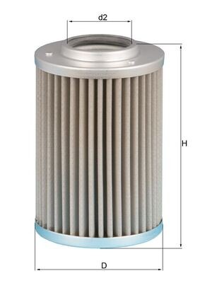 MAHLE ORIGINAL HX 40 Číslo výrobce: 78663569. EAN: 4009026019535.
