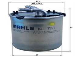 MAHLE ORIGINAL KL 778