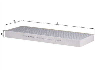 MAHLE ORIGINAL LAK 167 Číslo výrobce: 70325643. EAN: 4009026508886.