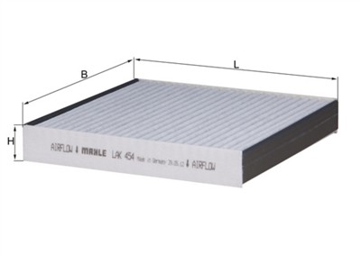 MAHLE ORIGINAL LAK 454 Číslo výrobce: 70389739. EAN: 4009026725450.