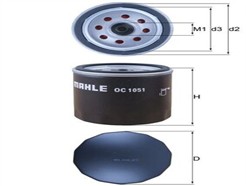 MAHLE ORIGINAL OC 1051
