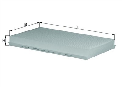 MAHLE ORIGINAL LA 280 Číslo výrobce: 70327591. EAN: 4009026509296.