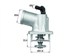 MAHLE ORIGINAL TI 54 92D