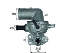 MAHLE ORIGINAL TI 133 88D