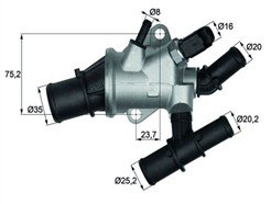MAHLE ORIGINAL TI 162 88