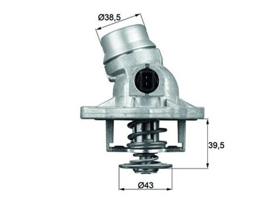 MAHLE ORIGINAL TM 12 105 Číslo výrobce: 2.547.01. EAN: 4250192930074.