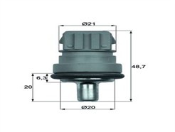 MAHLE ORIGINAL TSE 1D