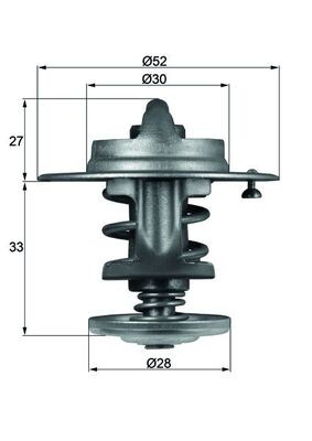 MAHLE ORIGINAL TX 80 83 Číslo výrobce: 6.336.83. EAN: 4250192918065.