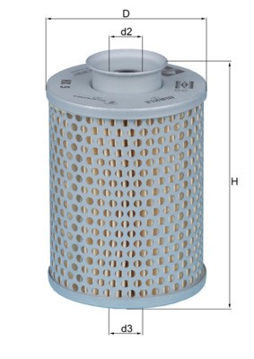 MAHLE ORIGINAL HX 5 Číslo výrobce: 72553638. EAN: 4009026001301.