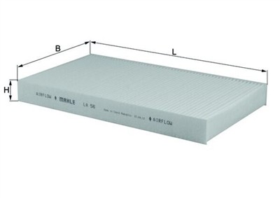 MAHLE ORIGINAL LA 56 Číslo výrobce: 76417711. EAN: 4009026506370.