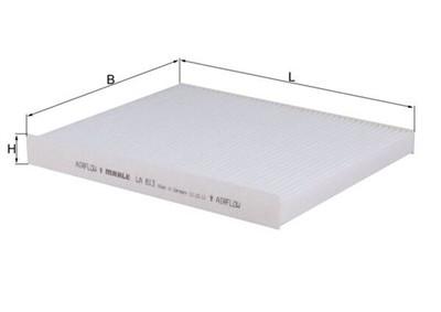 MAHLE ORIGINAL LA 813 Číslo výrobce: 70569573. EAN: 4009026885383.