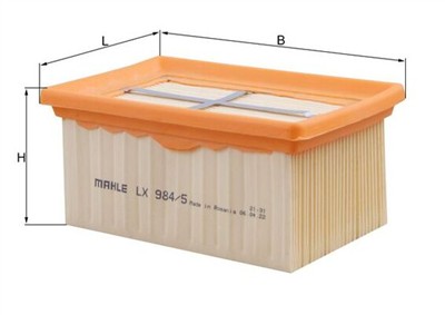 MAHLE ORIGINAL LX 984/5 Číslo výrobce: 70352906. EAN: 4009026511275.