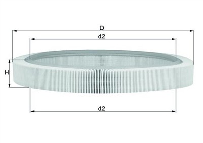 MAHLE ORIGINAL LX 61 Číslo výrobce: 77399579. EAN: 4009026003282.