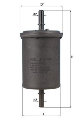 MAHLE ORIGINAL KL 416/1 Číslo výrobce: 70542100. EAN: 4009026845967.