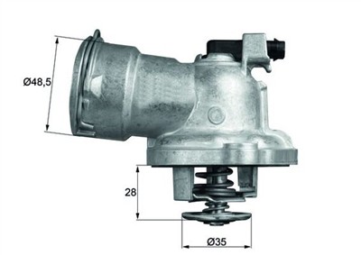 MAHLE ORIGINAL TM 28 87 Číslo výrobce: 70594762. EAN: 4009026922811.