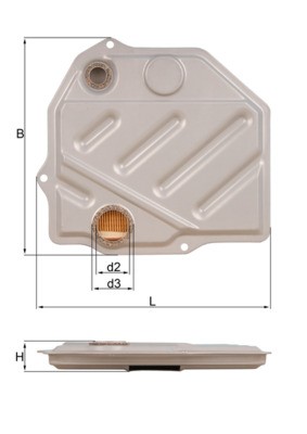 MAHLE ORIGINAL HX 46 Číslo výrobce: 79812744. EAN: 4009026089644.