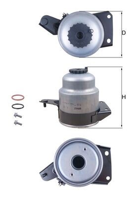 MAHLE ORIGINAL KL 829D Číslo výrobce: 72399624. EAN: 4009026960745.