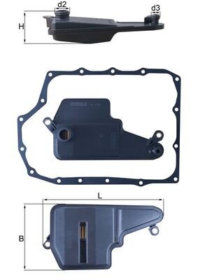 MAHLE ORIGINAL HX 193D Číslo výrobce: 72493883. EAN: 4057635166256.