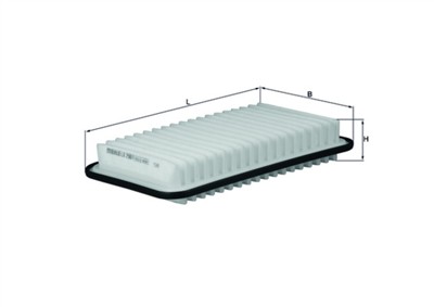 MAHLE ORIGINAL LX 2901 Číslo výrobce: 70528304. EAN: 4009026752937.