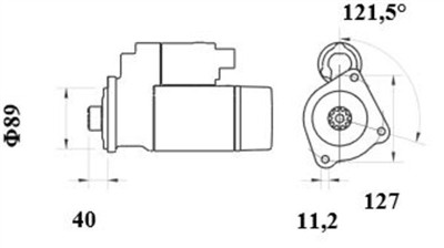MAHLE ORIGINAL MS 996 Číslo výrobce: 11139213. EAN: 3838922813142.