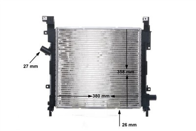 MAHLE ORIGINAL CR 1350 000S Číslo výrobce: 376764251. EAN: 4057635095600.