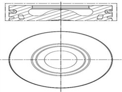 MAHLE ORIGINAL 013 PI 00136 000