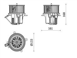 MAHLE ORIGINAL AB 282 000P