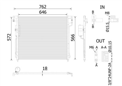 MAHLE ORIGINAL AC 138 000S Číslo výrobce: 351030331. EAN: 4057635018647.
