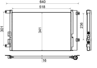 MAHLE ORIGINAL AC 401 000S Číslo výrobce: 351302394. EAN: 4057635022385.