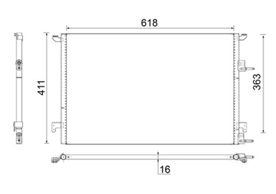 MAHLE ORIGINAL AC 589 000S Číslo výrobce: 351309374. EAN: 4057635024570.