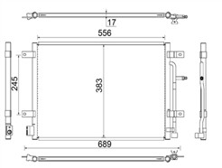MAHLE ORIGINAL AC 812 000S