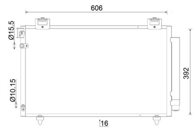 MAHLE ORIGINAL AC 831 000S Číslo výrobce: 351343764. EAN: 4057635027663.