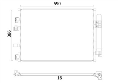 MAHLE ORIGINAL AC 930 000S Číslo výrobce: 351011234. EAN: 4057635127653.