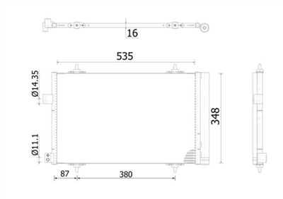 MAHLE ORIGINAL AC 938 000S Číslo výrobce: 351010494. EAN: 4057635127721.