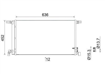 MAHLE ORIGINAL AC 952 000S Číslo výrobce: 351011604. EAN: 4057635130172.