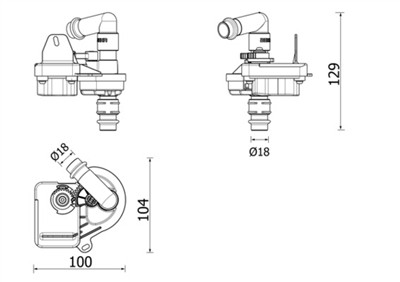 MAHLE ORIGINAL AVS 7 000P Číslo výrobce: 351341111. EAN: 4057635132022.