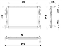MAHLE ORIGINAL CIR 34 000P