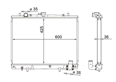 MAHLE ORIGINAL CR 1608 000S Číslo výrobce: 70823980. EAN: 4057635098441.