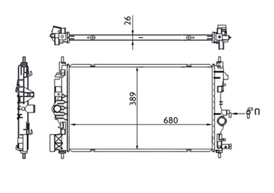 MAHLE ORIGINAL CR 1697 000S Číslo výrobce: 376781274. EAN: 4057635099059.