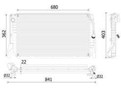 MAHLE ORIGINAL CR 2316 000P