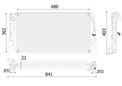 MAHLE ORIGINAL CR 2316 000P Číslo výrobce: 376996771. EAN: 4057635129626.