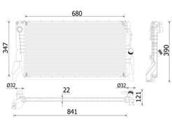 MAHLE ORIGINAL CR 2318 000P
