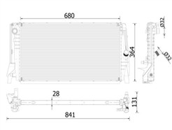 MAHLE ORIGINAL CR 2321 000P