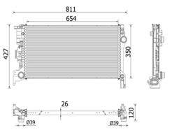 MAHLE ORIGINAL CR 2335 000P