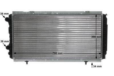 MAHLE ORIGINAL CR 33 000S Číslo výrobce: 8MK 376 700-554. EAN: 4057635080019.