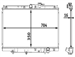 MAHLE ORIGINAL CR 202 000S